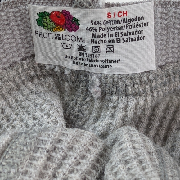 Fruit Of The Loom Men's Thermal Underwear Sz S Blue Black Gray 4 Piece Lot - Picture 11 of 12